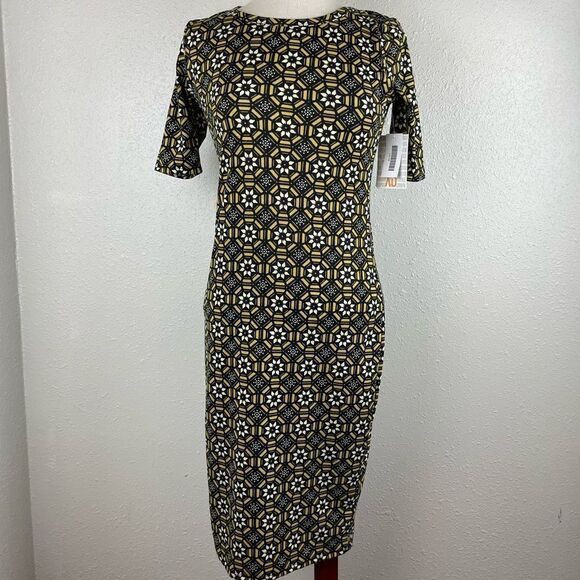 NWT LulaRoe Julia Midi Dress Size XS - Picture 1 of 7
